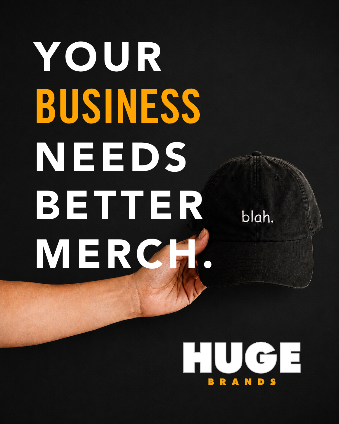 Huge Brands custom merchandise